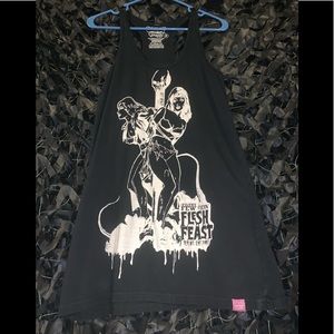 RARE 2010 Creep Street Flesh Feast Tank Dress